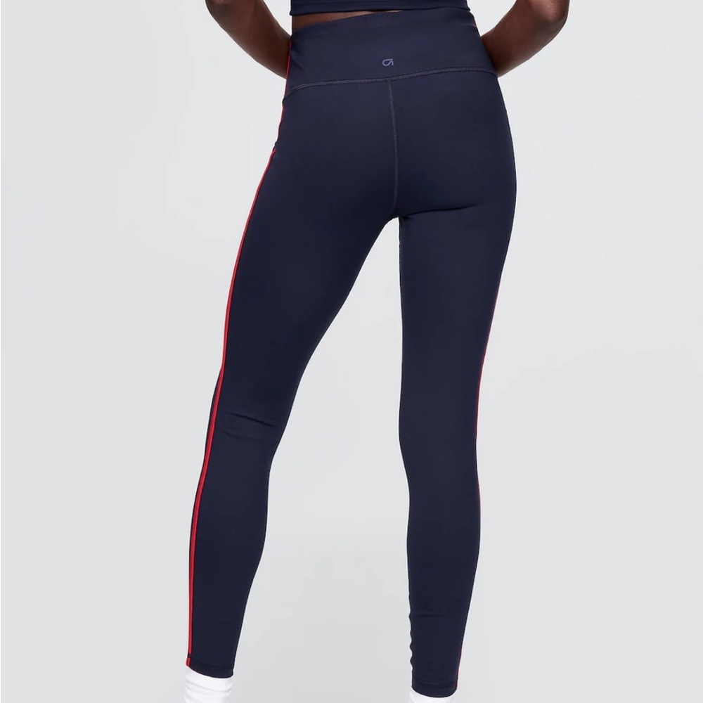 Gapfit high rise power full length leggings and peplum racerback top - Picture 6 of 10